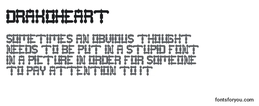 Шрифт DrakoHeart (102061)