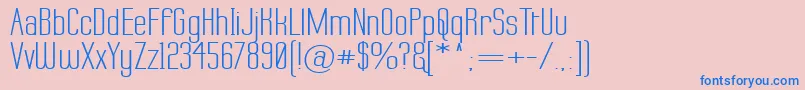 More about LabtopWide Font LabtopWide Font – Blue Fonts on Pink Background