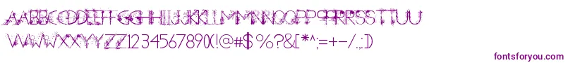 ANewHeardDecorative Font – Purple Fonts