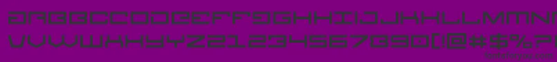 Legion Font – Black Fonts on Purple Background