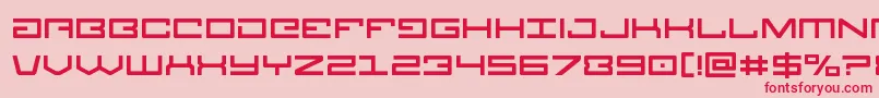 Legion Font – Red Fonts on Pink Background