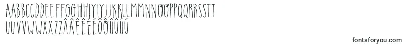 Шрифт DkInsomniac – фризские шрифты