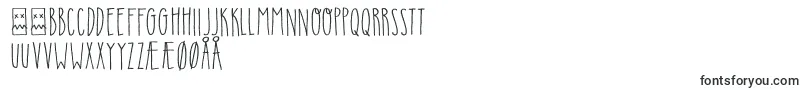 Шрифт DkInsomniac – датские шрифты