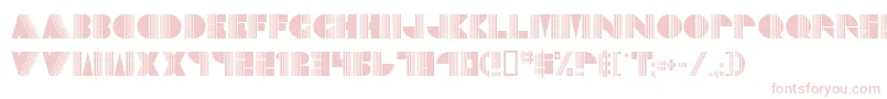 Echo ffy Font – Pink Fonts on White Background