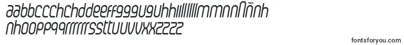 Шрифт SenziRegularItalic – галисийские шрифты