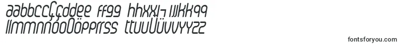 Шрифт SenziRegularItalic – азербайджанские шрифты