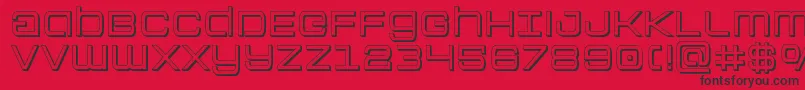 More about Colonymarines3D Font Colonymarines3D Font – Black Fonts on Red Background