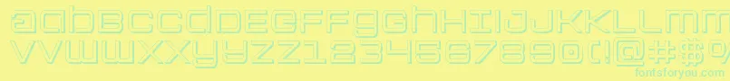 More about Colonymarines3D Font Colonymarines3D Font – Green Fonts on Yellow Background