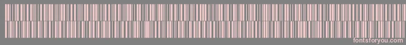 V300019 Font – Pink Fonts on Gray Background