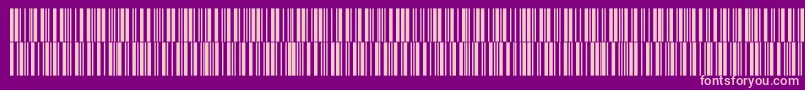 V300019 Font – Pink Fonts on Purple Background