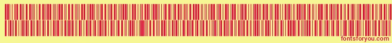 fuente V300019 – Fuentes Rojas Sobre Fondo Amarillo