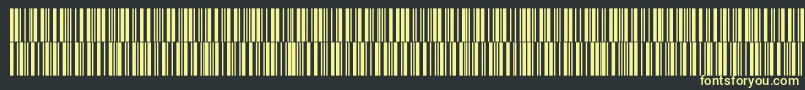 V300019 Font – Yellow Fonts on Black Background