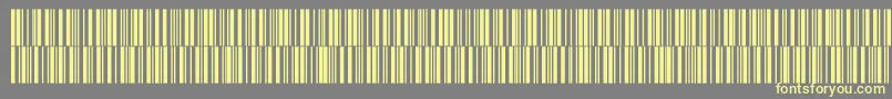More about V300019 Font V300019 Font – Yellow Fonts on Gray Background