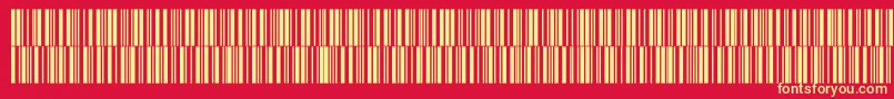 fuente V300019 – Fuentes Amarillas Sobre Fondo Rojo