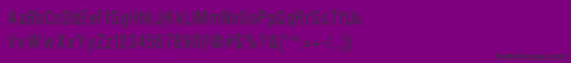 fuente Helvcondenced80 – Fuentes Negras Sobre Fondo Morado