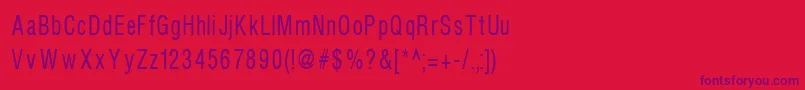 fuente Helvcondenced80 – Fuentes Moradas Sobre Fondo Rojo