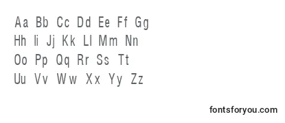Helvcondenced80 Font