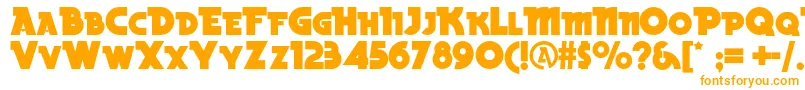 Beckerblacknf Font – Orange Fonts