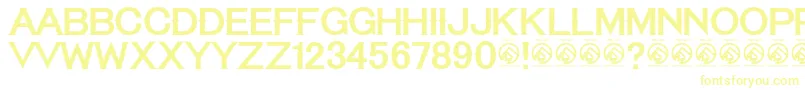 TequilasunriseRegular Font – Yellow Fonts