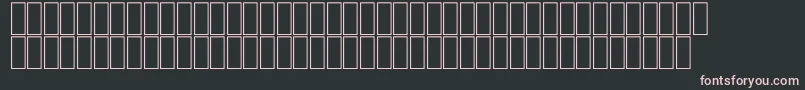 FsModern2 Font – Pink Fonts on Black Background