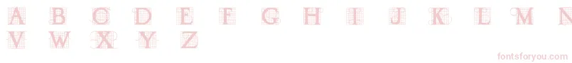 Draud Font – Pink Fonts on White Background