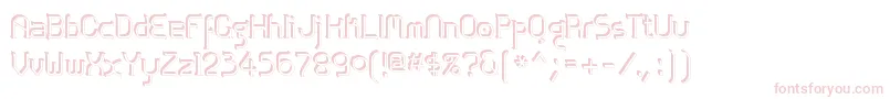 Zolofse Font – Pink Fonts on White Background