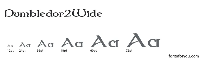 Dumbledor2Wide Font Sizes