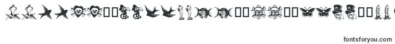 TattooViejaEscuela1 Font – Esperanto Fonts