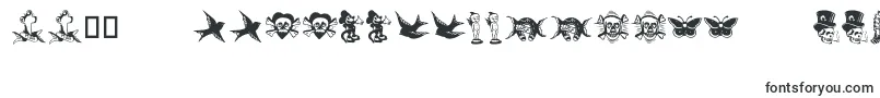 TattooViejaEscuela1 Font – Romanian Fonts