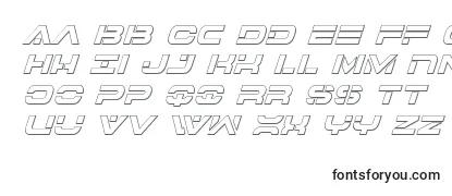 7thservice3Dital Font
