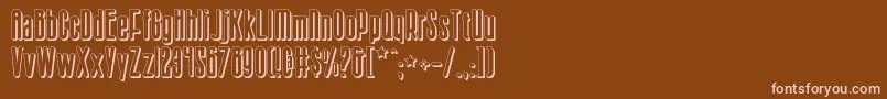 Sisterv2s Font – Pink Fonts on Brown Background