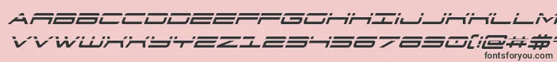 911porschav3laserital-fontti – mustat fontit vaaleanpunaisella taustalla