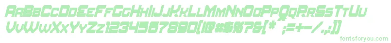 AmuroCondensedBoldItalic Font – Green Fonts