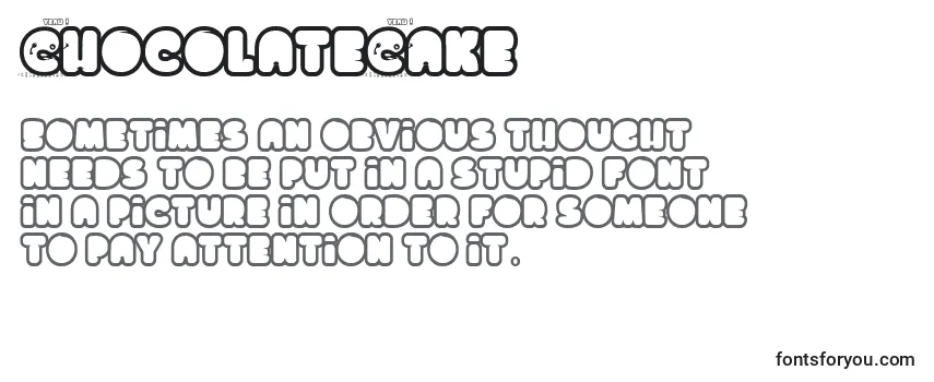 ChocolateCake Font