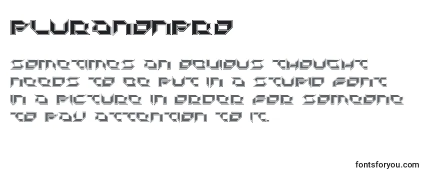 Шрифт PluranonPro