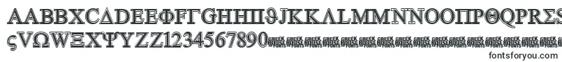 Fonte GreekhouseSymbolizedFree – fontes que começam com G
