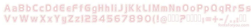 H4vintageretro Font – Pink Fonts on White Background