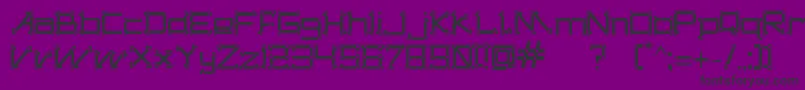 DogonsTribe Font – Black Fonts on Purple Background