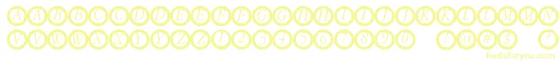 Garanitialrings Font – Yellow Fonts