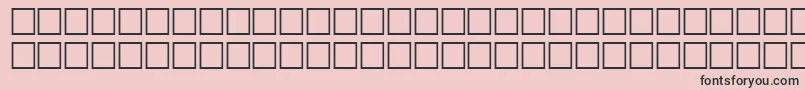 McsRedseaSINormal. Font – Black Fonts on Pink Background