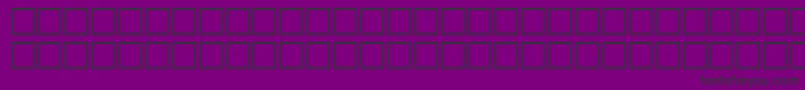 McsRedseaSINormal. Font – Black Fonts on Purple Background