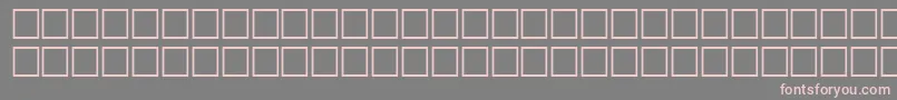 McsRedseaSINormal.-Schriftart – Rosa Schriften auf grauem Hintergrund