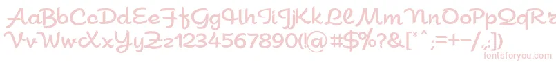 Sahara Font – Pink Fonts