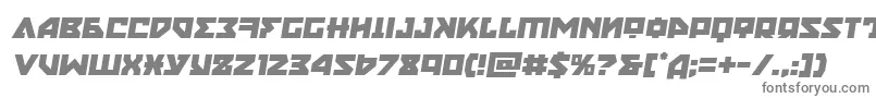 Nyetsemital-Schriftart – Graue Schriften auf weißem Hintergrund