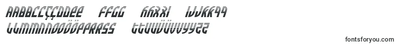 Шрифт Zoneriderhalfital – азербайджанские шрифты