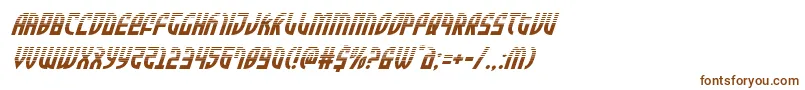 Zoneriderhalfital-fontti – ruskeat fontit