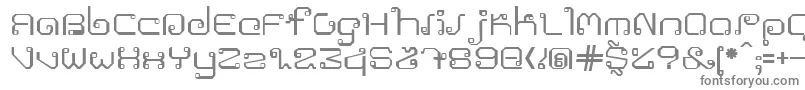 Шрифт Khmer – серые шрифты