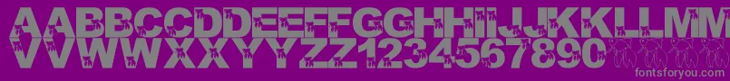 Weitere Informationen zur LmsMasterBetaMike-Schriftart LmsMasterBetaMike-Schriftart – Graue Schriften auf violettem Hintergrund
