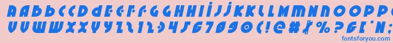 fuente Neuralnomicontitleital – Fuentes Azules Sobre Fondo Rosa