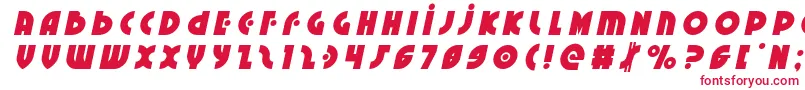 フォントNeuralnomicontitleital – 赤い文字